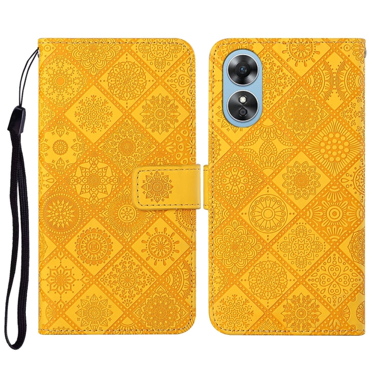 Ethnic Style Embossed Pattern Leather Phone Case, For Samsung Galaxy A14 5G, For Samsung Galaxy A23e, For OPPO A17