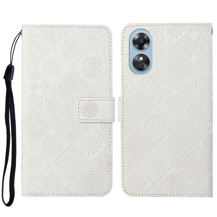 Ethnic Style Embossed Pattern Leather Phone Case, For Samsung Galaxy A14 5G, For Samsung Galaxy A23e, For OPPO A17