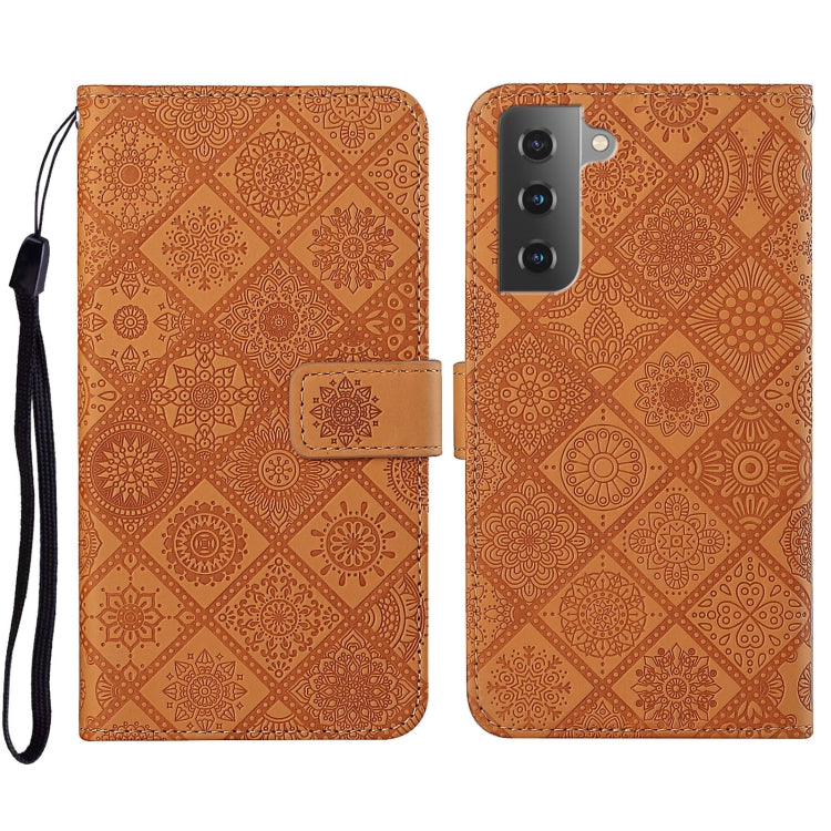 Ethnic Style Embossed Pattern Leather Phone Case, For Samsung Galaxy S23 5G, For Samsung Galaxy S23+ 5G, For Samsung Galaxy S23 Ultra 5G