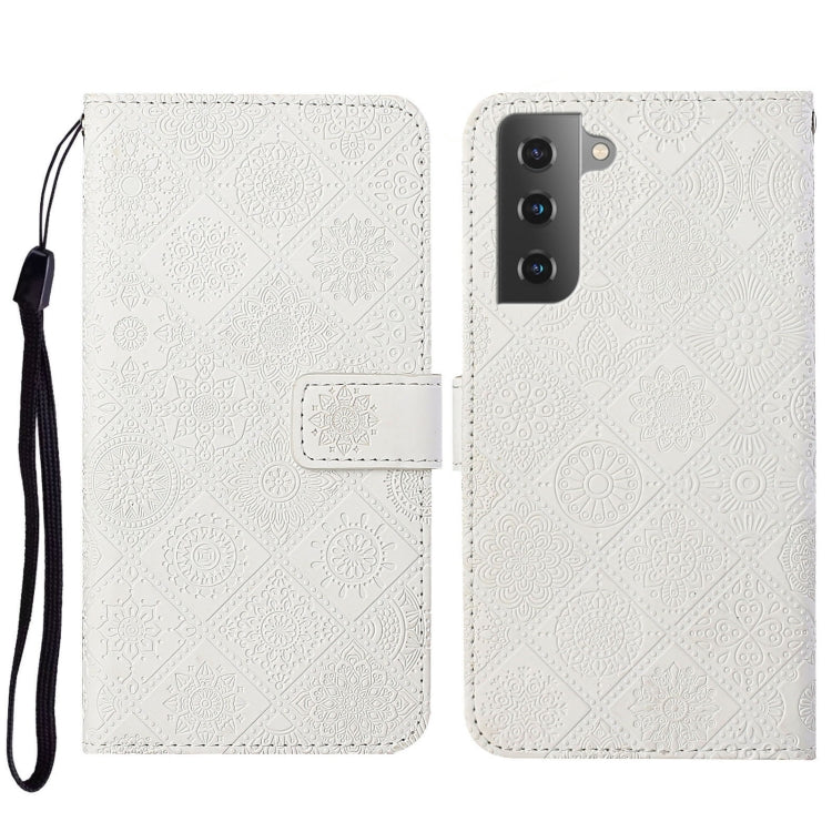 Ethnic Style Embossed Pattern Leather Phone Case, For Samsung Galaxy S23 5G, For Samsung Galaxy S23+ 5G, For Samsung Galaxy S23 Ultra 5G
