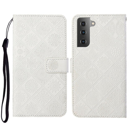 Ethnic Style Embossed Pattern Leather Phone Case, For Samsung Galaxy S23 5G, For Samsung Galaxy S23+ 5G, For Samsung Galaxy S23 Ultra 5G