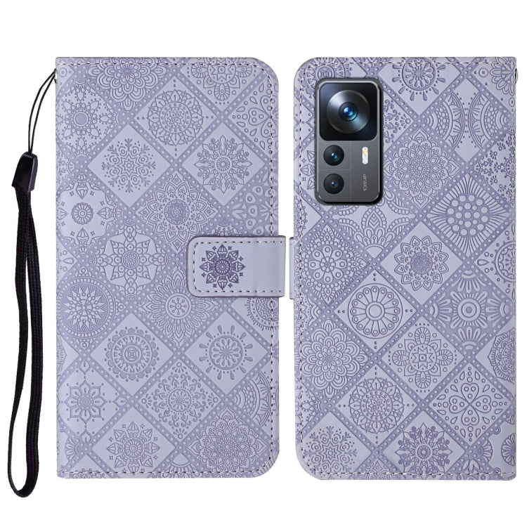 Ethnic Style Embossed Pattern Leather Phone Case, For Xiaomi 12T / 12T Pro / Redmi K50 Ultra