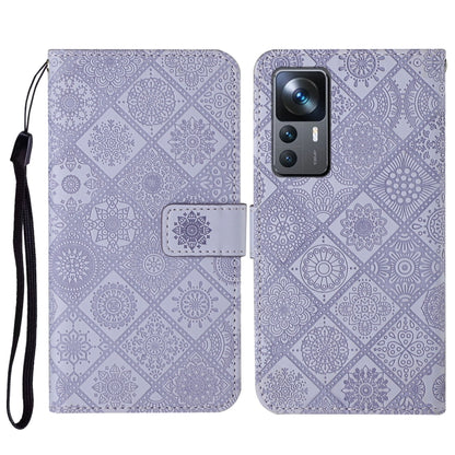 Ethnic Style Embossed Pattern Leather Phone Case, For Xiaomi 12T / 12T Pro / Redmi K50 Ultra