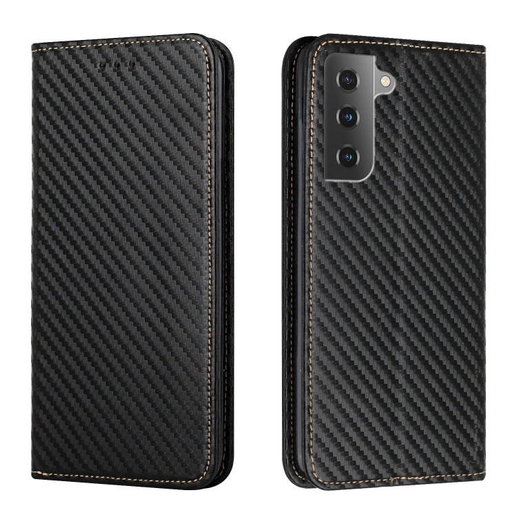 Carbon Fiber Texture Magnetic Flip Leather Phone Case, For OPPO Reno8, For OPPO Reno8 Pro, For Samsung Galaxy S23 5G, For Samsung Galaxy S23+ 5G
