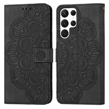 Mandala Embossed Flip Leather Phone Case, For OPPO Reno8 Pro, For Samsung Galaxy S23 5G, For Samsung Galaxy S23+ 5G, For Samsung Galaxy S23 Ultra 5G