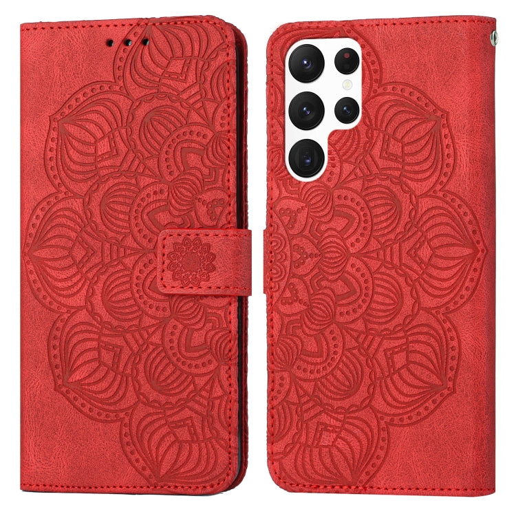 Mandala Embossed Flip Leather Phone Case, For OPPO Reno8 Pro, For Samsung Galaxy S23 5G, For Samsung Galaxy S23+ 5G, For Samsung Galaxy S23 Ultra 5G