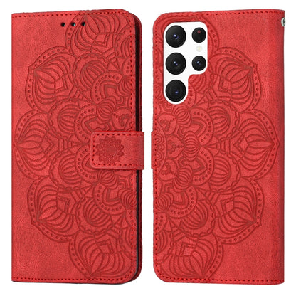 Mandala Embossed Flip Leather Phone Case, For OPPO Reno8 Pro, For Samsung Galaxy S23 5G, For Samsung Galaxy S23+ 5G, For Samsung Galaxy S23 Ultra 5G