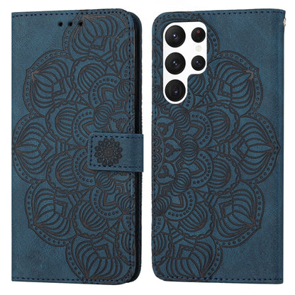 Mandala Embossed Flip Leather Phone Case, For OPPO Reno8 Pro, For Samsung Galaxy S23 5G, For Samsung Galaxy S23+ 5G, For Samsung Galaxy S23 Ultra 5G