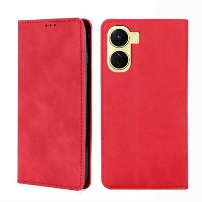 Skin Feel Magnetic Horizontal Flip Leather Phone Case, For vivo V25 5G/V25e 5G/X80 Lite, For vivo Y16 4G/Y02s 4G, For vivo Y55 4G, For Samsung Galaxy A04s