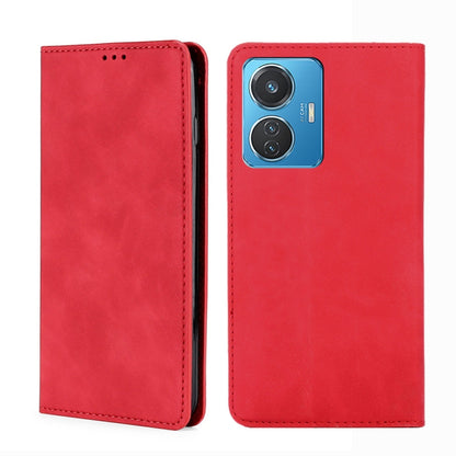 Skin Feel Magnetic Horizontal Flip Leather Phone Case, For vivo V25 5G/V25e 5G/X80 Lite, For vivo Y16 4G/Y02s 4G, For vivo Y55 4G, For Samsung Galaxy A04s
