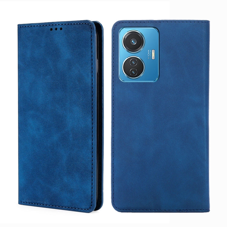 Skin Feel Magnetic Horizontal Flip Leather Phone Case, For vivo V25 5G/V25e 5G/X80 Lite, For vivo Y16 4G/Y02s 4G, For vivo Y55 4G, For Samsung Galaxy A04s