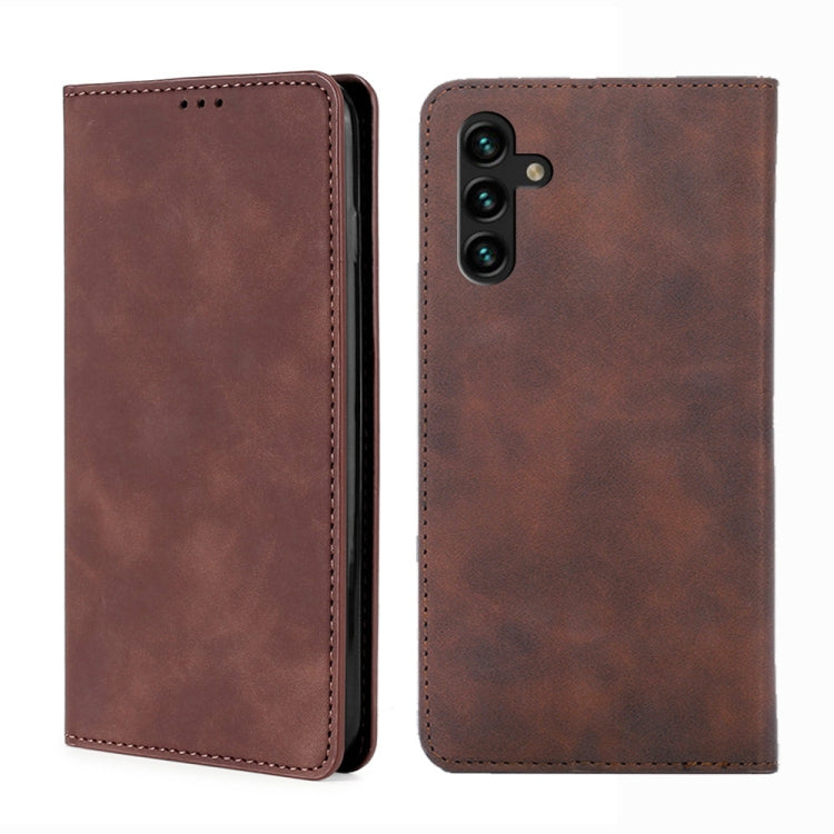 Skin Feel Magnetic Horizontal Flip Leather Phone Case, For vivo V25 5G/V25e 5G/X80 Lite, For vivo Y16 4G/Y02s 4G, For vivo Y55 4G, For Samsung Galaxy A04s