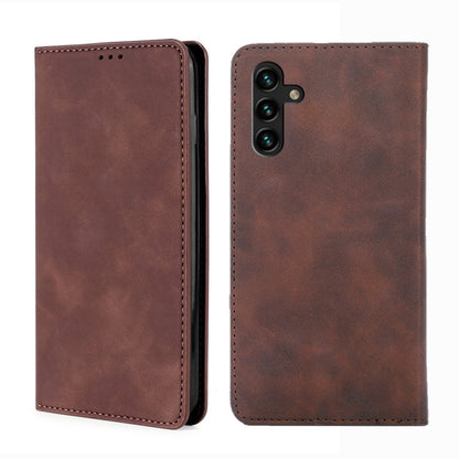 Skin Feel Magnetic Horizontal Flip Leather Phone Case, For vivo V25 5G/V25e 5G/X80 Lite, For vivo Y16 4G/Y02s 4G, For vivo Y55 4G, For Samsung Galaxy A04s