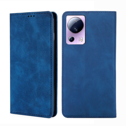 Skin Feel Magnetic Horizontal Flip Leather Phone Case, For Xiaomi Civi 2 5G, For Xiaomi Poco M5 4G