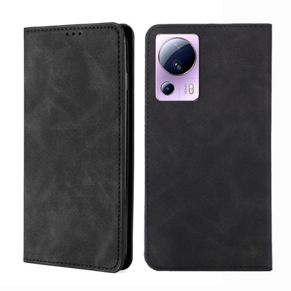 Skin Feel Magnetic Horizontal Flip Leather Phone Case, For Xiaomi Civi 2 5G, For Xiaomi Poco M5 4G