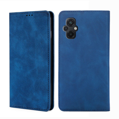 Skin Feel Magnetic Horizontal Flip Leather Phone Case, For Xiaomi Civi 2 5G, For Xiaomi Poco M5 4G