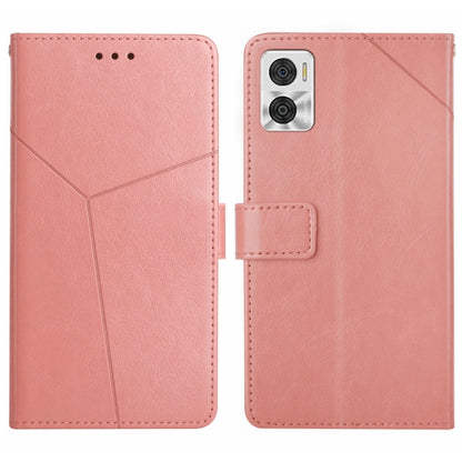 HT01 Y-shaped Pattern Flip Leather Phone Case, For Motorola Moto E22 4G, For Motorola Moto G72 4G, For OPPO A17, For Realme 10 4G