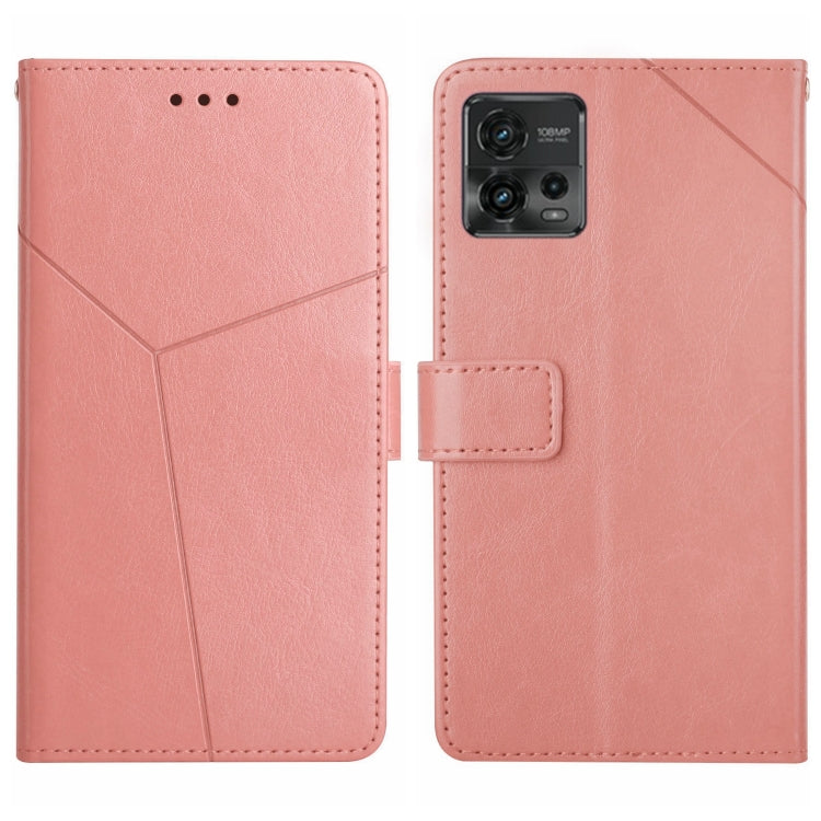 HT01 Y-shaped Pattern Flip Leather Phone Case, For Motorola Moto E22 4G, For Motorola Moto G72 4G, For OPPO A17, For Realme 10 4G