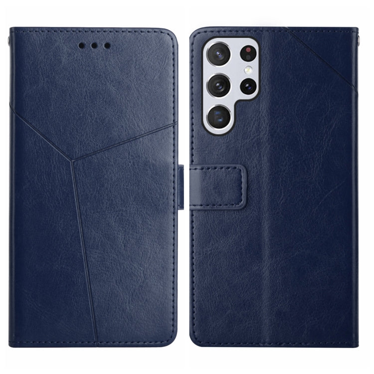 HT01 Y-shaped Pattern Flip Leather Phone Case, For Realme 10 5G, For Realme C33, For Xiaomi Redmi A1+, For Samsung Galaxy S23 Ultra 5G