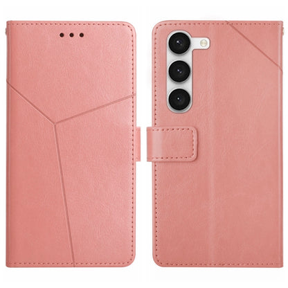 HT01 Y-shaped Pattern Flip Leather Phone Case, For Samsung Galaxy S23 5G, For Samsung Galaxy S23+ 5G, For Sharp Aquos Sense7 SH-V48, For Xiaomi 12 Lite NE