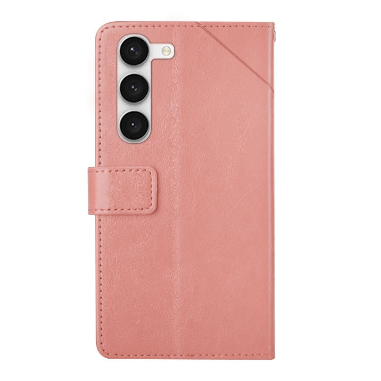 HT01 Y-shaped Pattern Flip Leather Phone Case, For Samsung Galaxy S23 5G, For Samsung Galaxy S23+ 5G, For Sharp Aquos Sense7 SH-V48, For Xiaomi 12 Lite NE