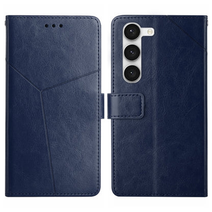 HT01 Y-shaped Pattern Flip Leather Phone Case, For Samsung Galaxy S23 5G, For Samsung Galaxy S23+ 5G, For Sharp Aquos Sense7 SH-V48, For Xiaomi 12 Lite NE