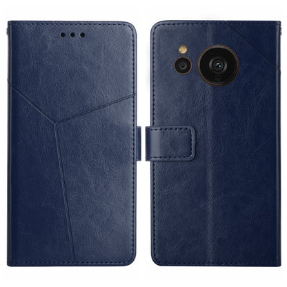 HT01 Y-shaped Pattern Flip Leather Phone Case, For Samsung Galaxy S23 5G, For Samsung Galaxy S23+ 5G, For Sharp Aquos Sense7 SH-V48, For Xiaomi 12 Lite NE