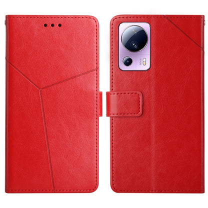 HT01 Y-shaped Pattern Flip Leather Phone Case, For Samsung Galaxy S23 5G, For Samsung Galaxy S23+ 5G, For Sharp Aquos Sense7 SH-V48, For Xiaomi 12 Lite NE