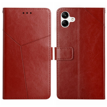 HT01 Y-shaped Pattern Flip Leather Phone Case, For Samsung Galaxy A04E, For Samsung Galaxy A14 5G, For OnePlus Nord N300