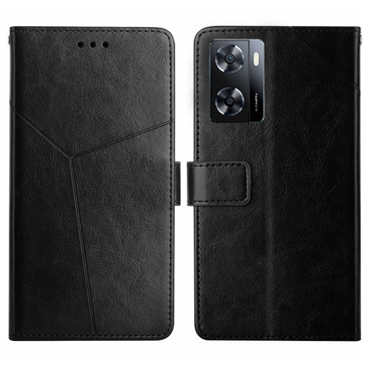 HT01 Y-shaped Pattern Flip Leather Phone Case, For Samsung Galaxy A04E, For Samsung Galaxy A14 5G, For OnePlus Nord N300