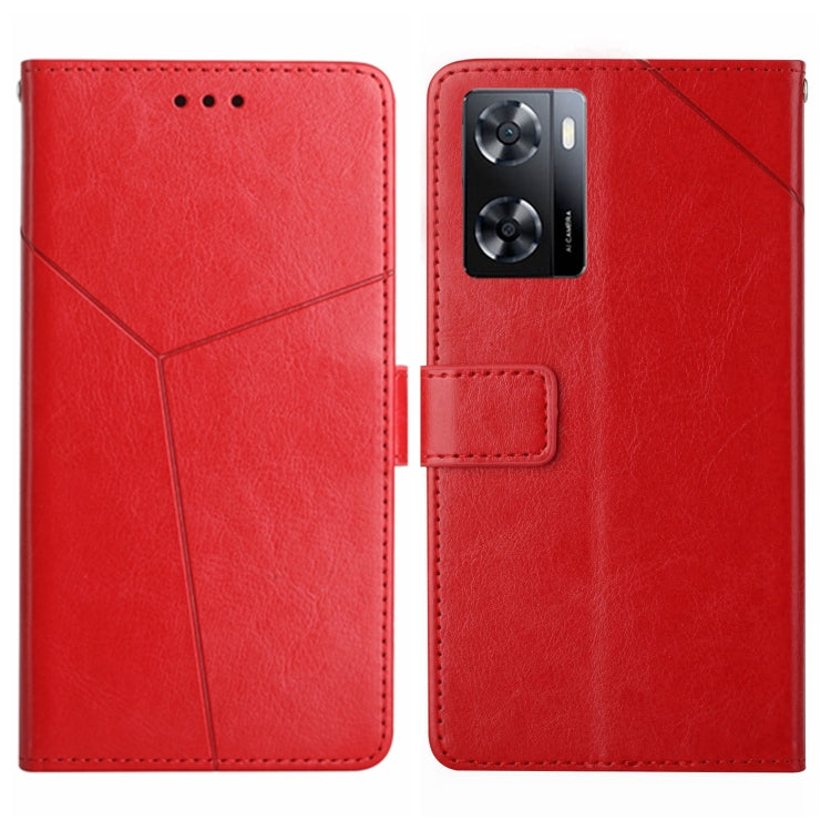 HT01 Y-shaped Pattern Flip Leather Phone Case, For Samsung Galaxy A04E, For Samsung Galaxy A14 5G, For OnePlus Nord N300