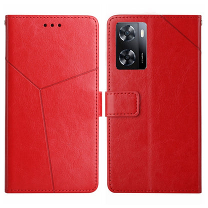 HT01 Y-shaped Pattern Flip Leather Phone Case, For Samsung Galaxy A04E, For Samsung Galaxy A14 5G, For OnePlus Nord N300