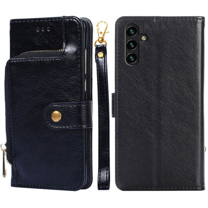 Zipper Bag Leather Phone Case, For vivo Y55 4G, For Samsung Galaxy A04s, For Xiaomi Civi 2 5G, For Xiaomi Poco M5 4G