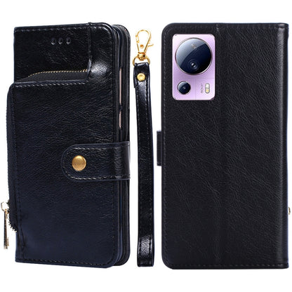 Zipper Bag Leather Phone Case, For vivo Y55 4G, For Samsung Galaxy A04s, For Xiaomi Civi 2 5G, For Xiaomi Poco M5 4G