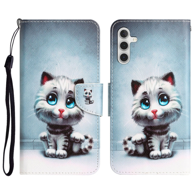 Colored Drawing Leather Phone Case, For Samsung Galaxy A14 5G