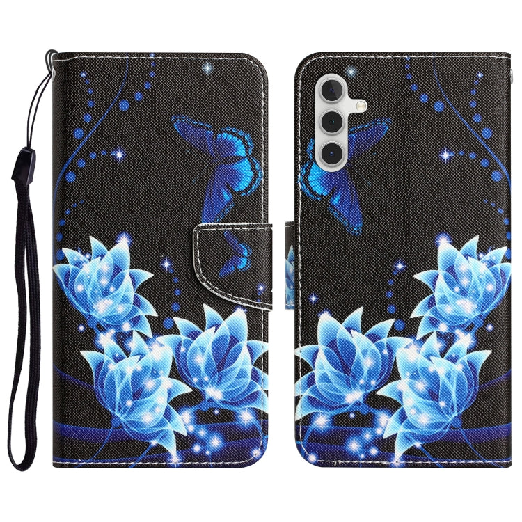 Colored Drawing Leather Phone Case, For Samsung Galaxy A14 5G