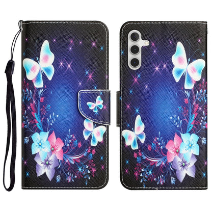 Colored Drawing Leather Phone Case, For Samsung Galaxy A14 5G