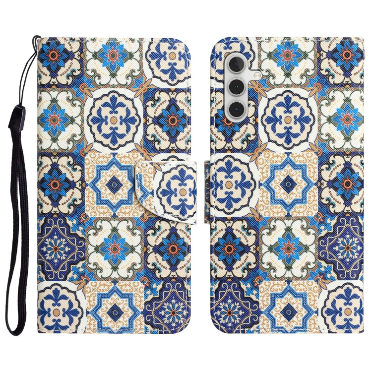 Colored Drawing Leather Phone Case, For Samsung Galaxy A14 5G
