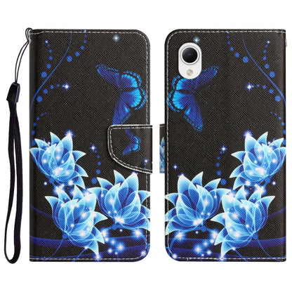 Colored Drawing Leather Phone Case, For Samsung Galaxy A23e