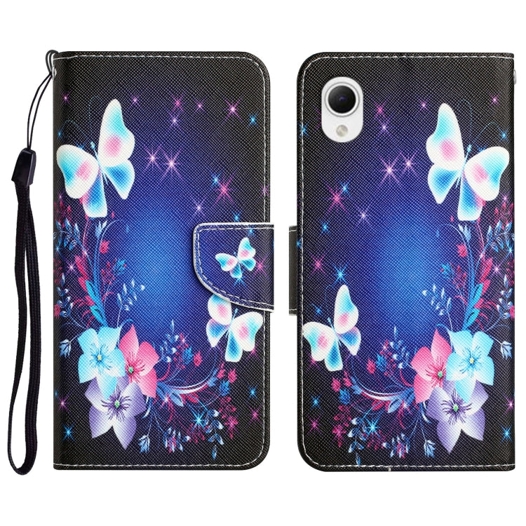 Colored Drawing Leather Phone Case, For Samsung Galaxy A23e