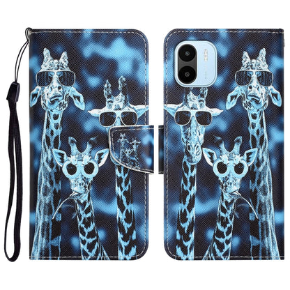 Colored Drawing Leather Phone Case, For Xiaomi Redmi A1