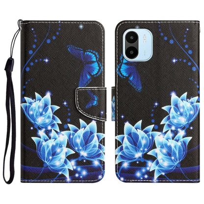 Colored Drawing Leather Phone Case, For Xiaomi Redmi A1