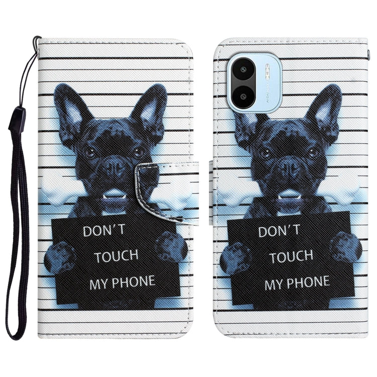 Colored Drawing Leather Phone Case, For Xiaomi Redmi A1