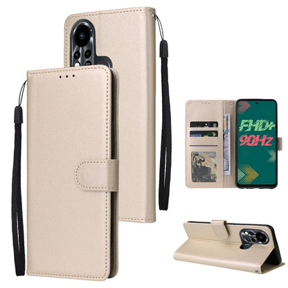 Multifunctional Horizontal Flip Leather Case with Three Card Slot, For Infinix Note 11s, For Infinix Note 11 Pro, For Infinix Note 10 Pro
