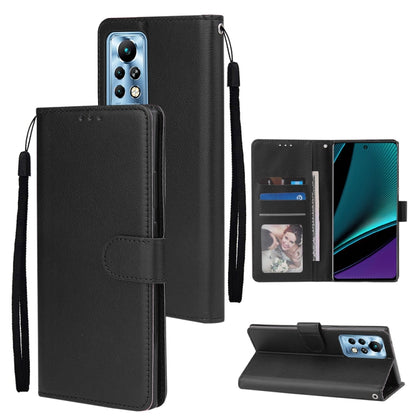Multifunctional Horizontal Flip Leather Case with Three Card Slot, For Infinix Note 11s, For Infinix Note 11 Pro, For Infinix Note 10 Pro
