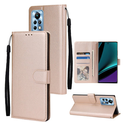 Multifunctional Horizontal Flip Leather Case with Three Card Slot, For Infinix Note 11s, For Infinix Note 11 Pro, For Infinix Note 10 Pro