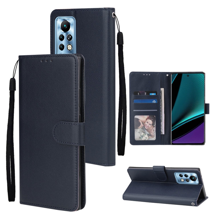 Multifunctional Horizontal Flip Leather Case with Three Card Slot, For Infinix Note 11s, For Infinix Note 11 Pro, For Infinix Note 10 Pro