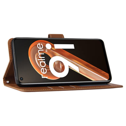 Multifunctional Horizontal Flip Leather Case with Three Card Slot, For Realme 9i, For Realme 8i, For Realme C21Y / C25Y