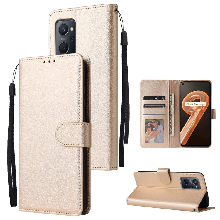 Multifunctional Horizontal Flip Leather Case with Three Card Slot, For Realme 9i, For Realme 8i, For Realme C21Y / C25Y