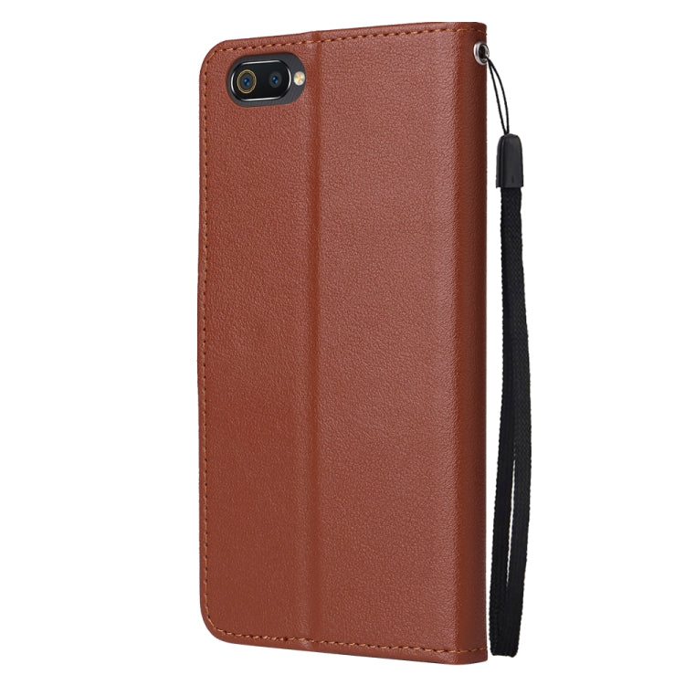 Multifunctional Horizontal Flip Leather Case with Three Card Slot, For Realme C2, For OPPO A15 / A15s / A35, For OPPO A5 / A3s / A12e / C1